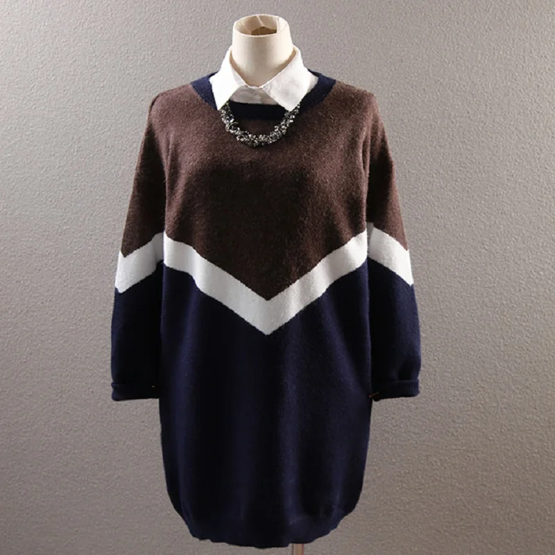 Новые осенне весенние свитера для беременных пальто и верхняя одежда вязаный