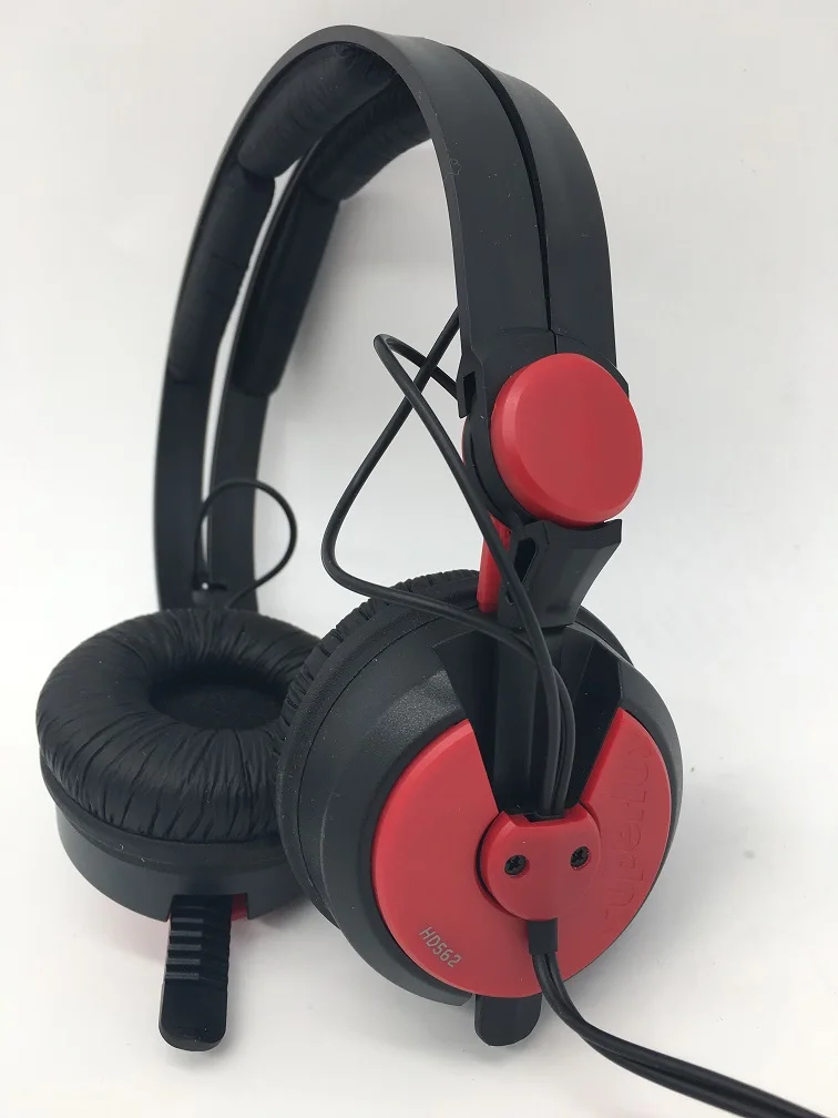 red Superlux HD562 полный спектр мониторинга наушников Портативный DJ музыка шумоизоляция закрытого типа гарнитуры развлечения, live, studio - Цвет: red