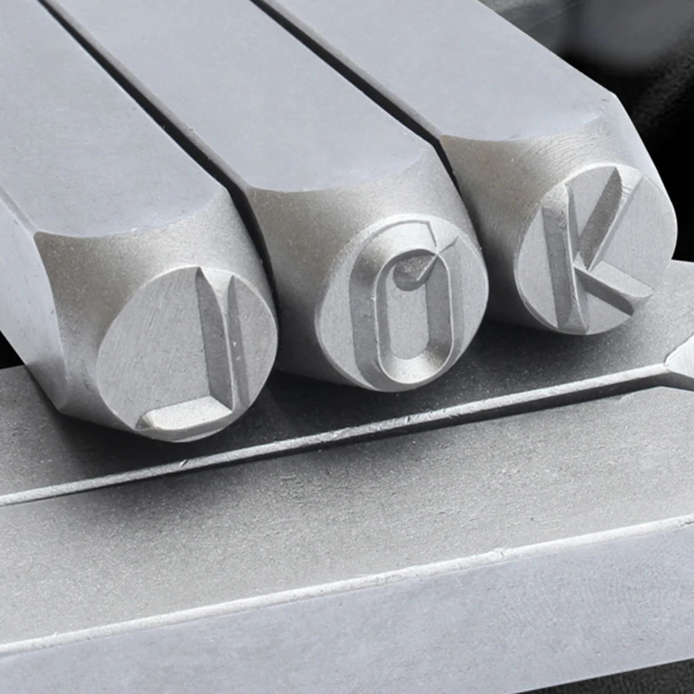 27 шт. ручные инструменты кожевенное ремесло закаленная Альфа высечка с буквами