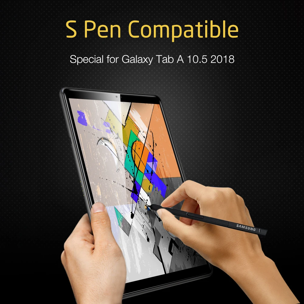 ESR протектор экрана для Samsung Galaxy Tab A 10,5 9 H Закаленное стекло пленка без пузырьков против царапин чехол для планшета стекло