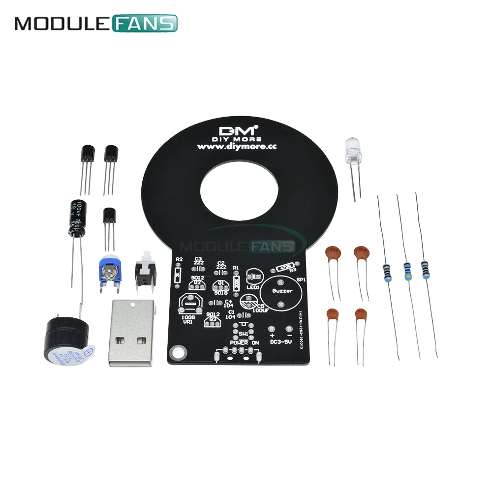 Металлоискатель DC 3V 5V Электронный бесконтактный датчик модуль платы Электронная