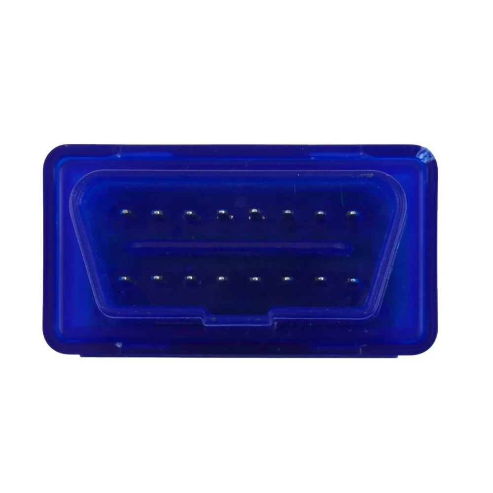 SUGERYY 1 шт. синий Портативный мини ELM327 V2.1 OBD2 II Bluetooth диагностический авто интерфейс сканер ABS пластик инструмент P15