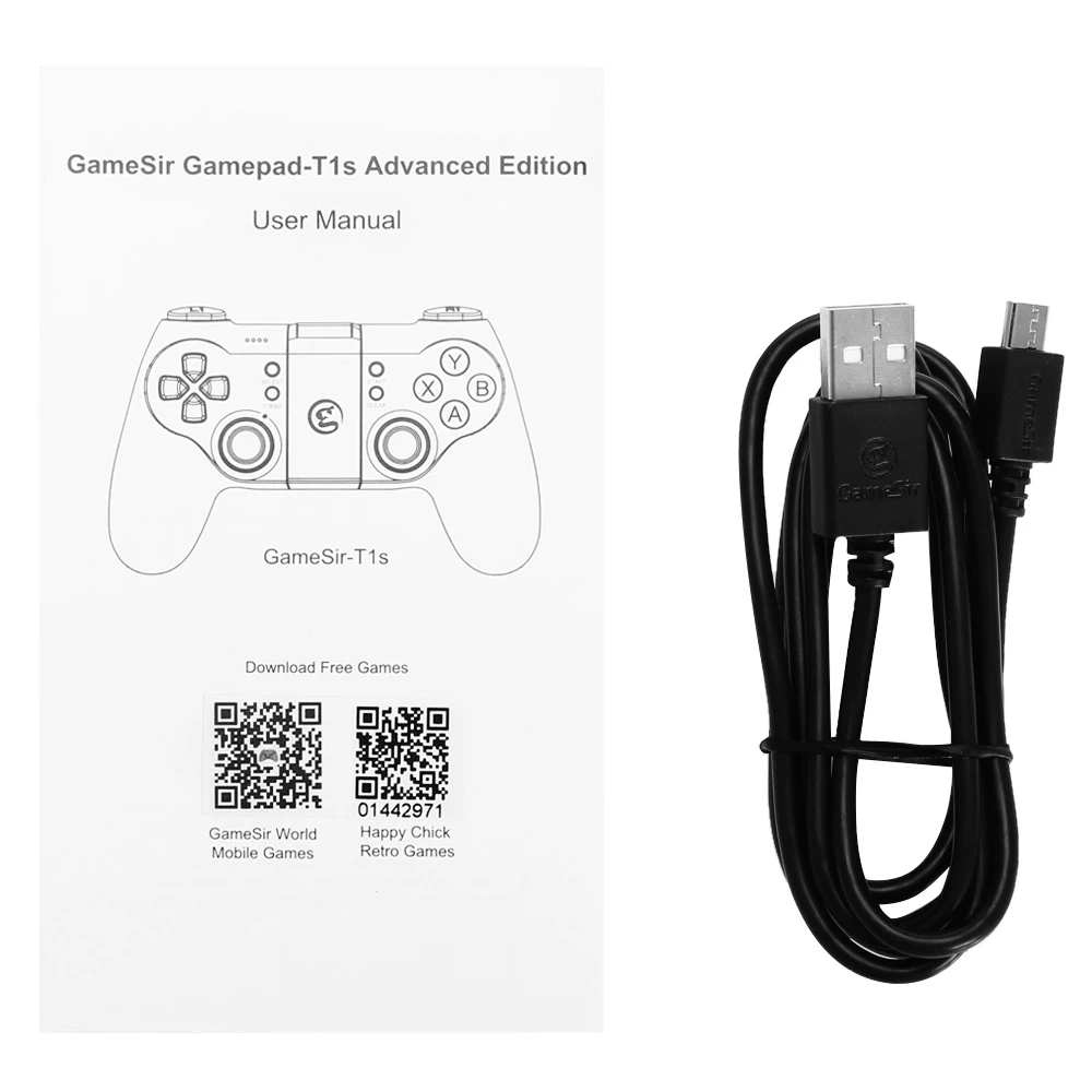 GameSir коврик T1s 2 4 ГГц Беспроводной Bluetooth 0 игровая геймпад джойстик для Android