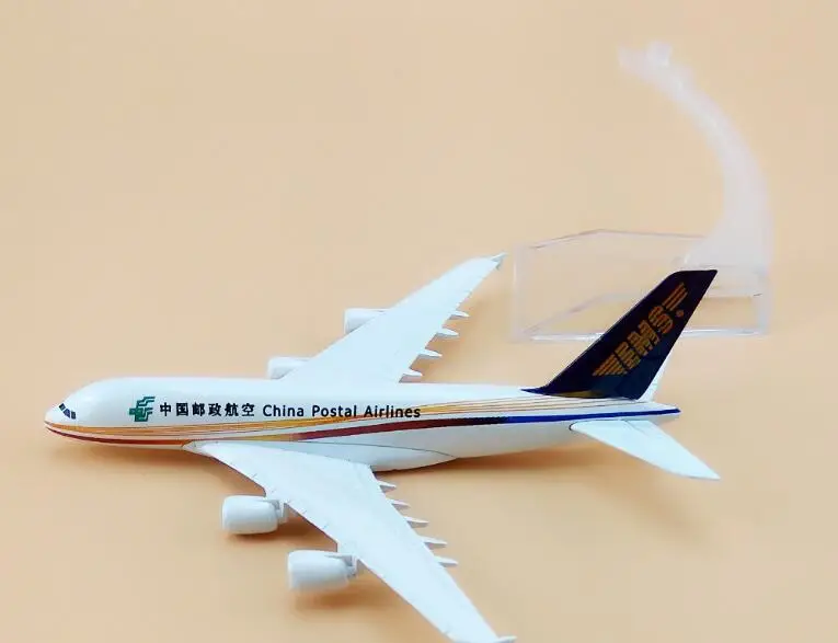 Авиационная модель Airbus 380 A380 Airways 16 см металлический сплав с подставкой для детей |
