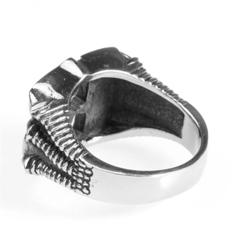 Европейское и американское кольцо из нержавеющей стали мужское в стиле панк 13