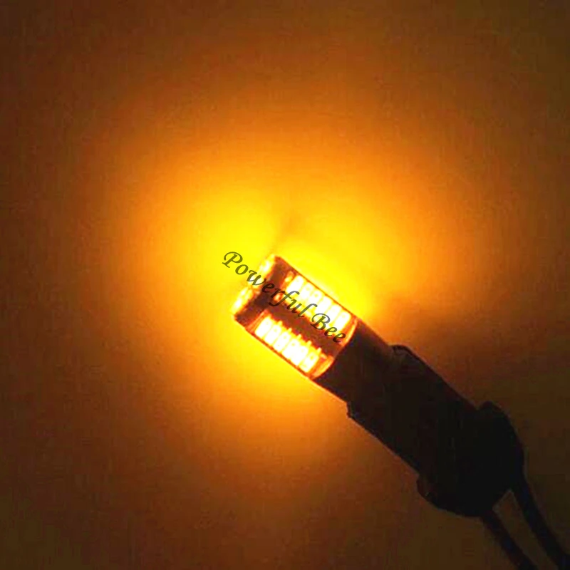 2 x CANBUS T10/w5w/194 57SMD без ошибок белые янтарные желтые светодиодные габаритные огни
