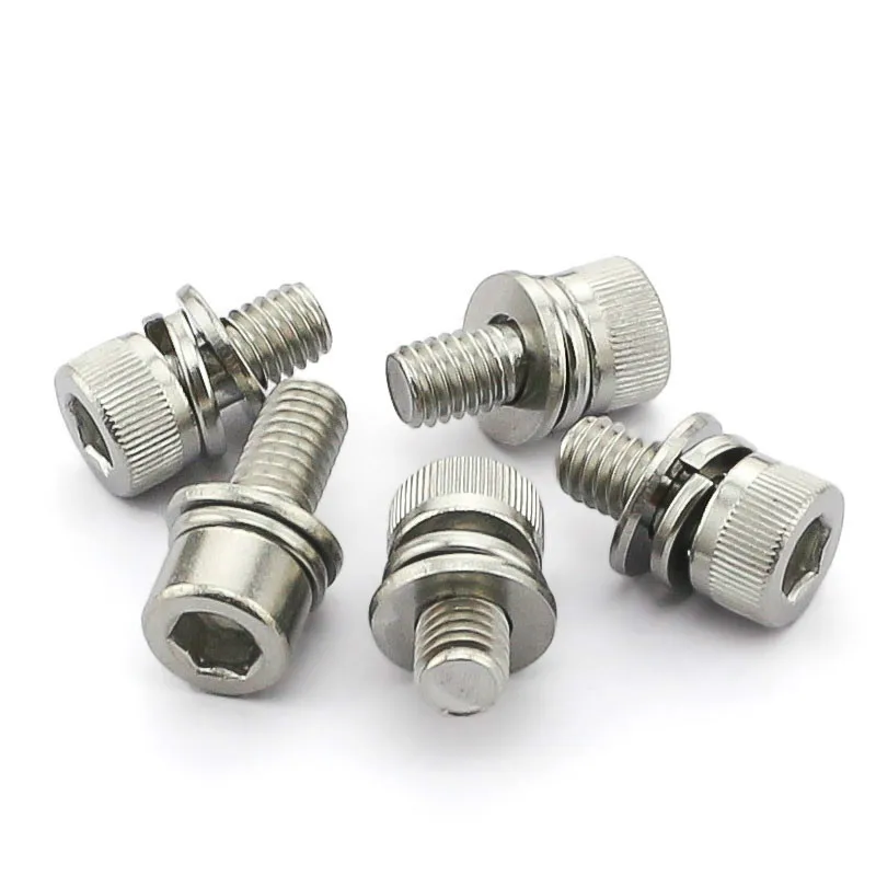 304 винты из нержавеющей стали с шестигранной головкой M2 5*6/8/10/12|screw steel|head cap screwsteel