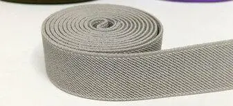 grey SICODA Сделай Сам одежда для шитья Толстая эластичная лента 2,5 см шириной 6 метров резинка пояс для подтяжек - Цвет: grey