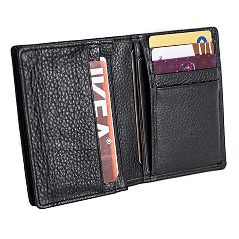Мужской кошелек из 100% воловьей кожи с отделением для карт|business card wallet|card walletwallet