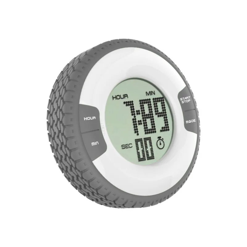 Tire Timer Alarm Clock Digital Display Circular Electronic | Дом и сад