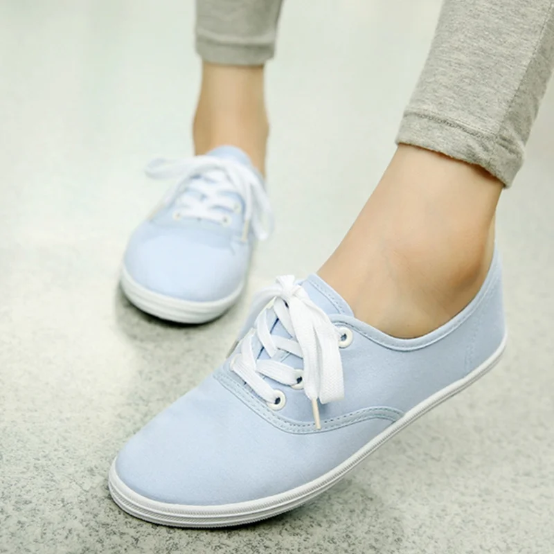 Fashion Women Casual Shoes Woman Canvas Female Flat Basket Black Trainers Tenis Feminino spring summer footwear | Обувь