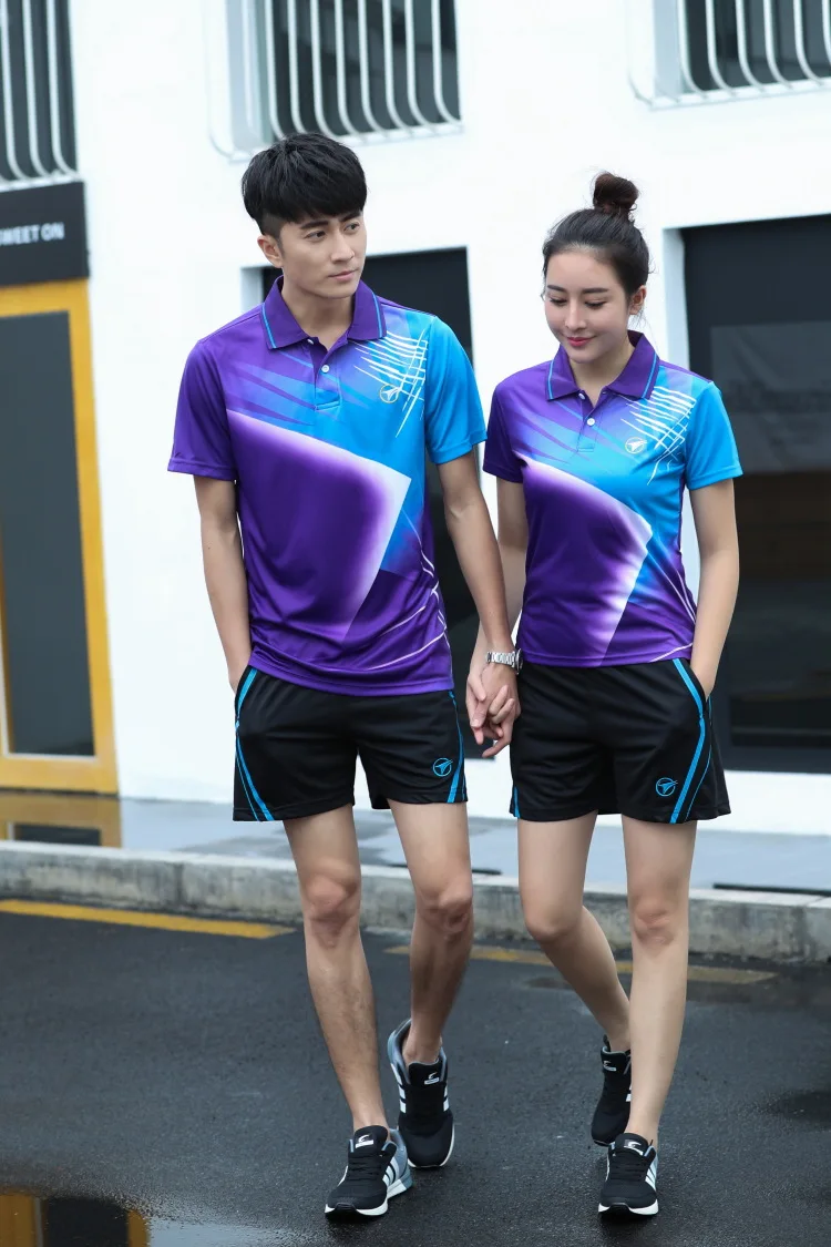 Футболка для бадминтона мужчин/женщин спортивные шорты рубашка футболка