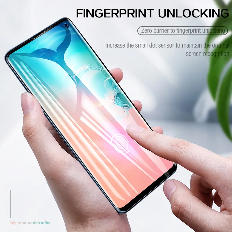 ZNP Гидрогелевая Защитная пленка для samsung Galaxy S10 S9 S8 Plus S10E полное покрытие Защита экрана для samsung S7 Edge Note 9 8 S8