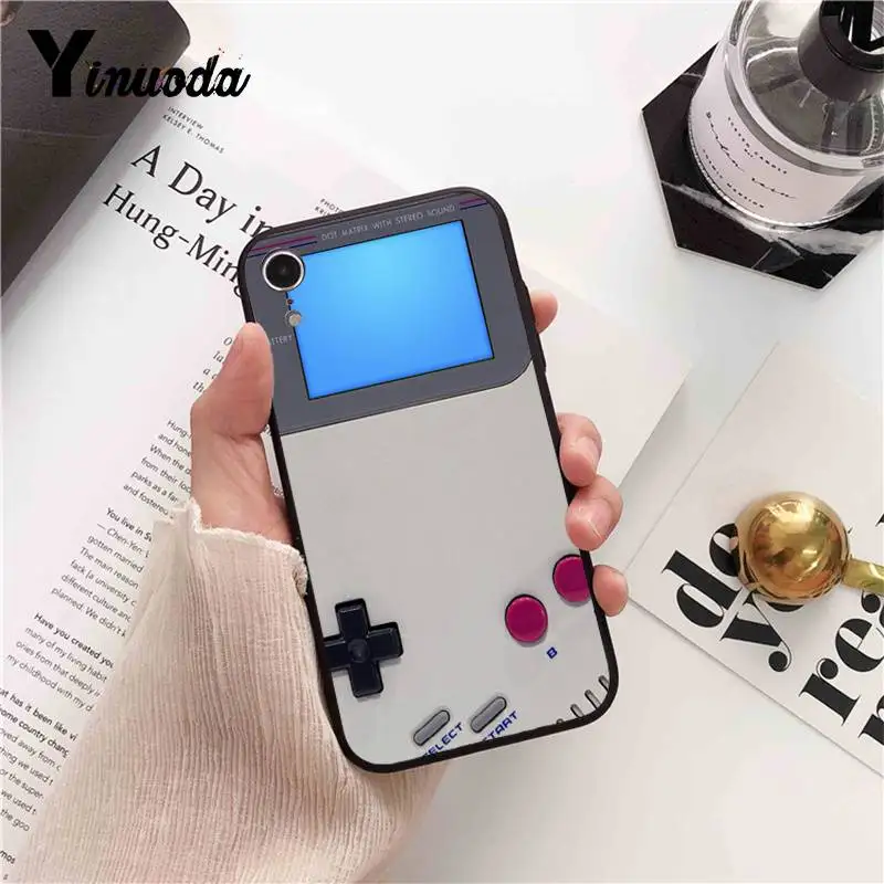 Yinuoda креативная пленка камера Gameboy чехол для телефона iPhone 8 7 6 6S 6Plus X XS MAX 5 5S SE XR Fundas