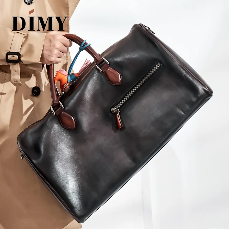 DIMY брендовая модная очень большая спортивная сумка для выходных деловая мужская