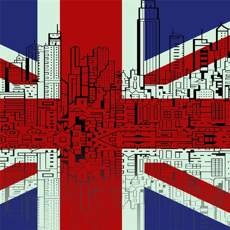Великобритания шарфы с флагами Англия Лондон Юнион Джек шаль черная британское здание Букингемский дворец красный солдат Биг Бен сувенир шарф YG314