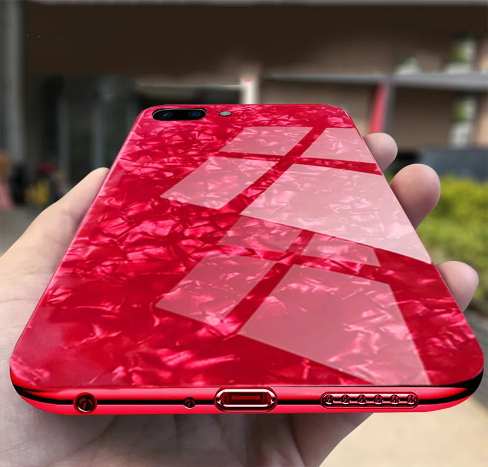 UTOPER для Iphone X 8 Plus закаленное Стекло Чехлы 6/6 S 7 плюс чехол Жесткий Чехол IphoneX Coque