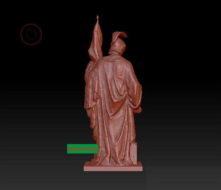 3d модель в формате stl 3D скульптура с твердым вращением для станка ЧПУ|3d model stl|model