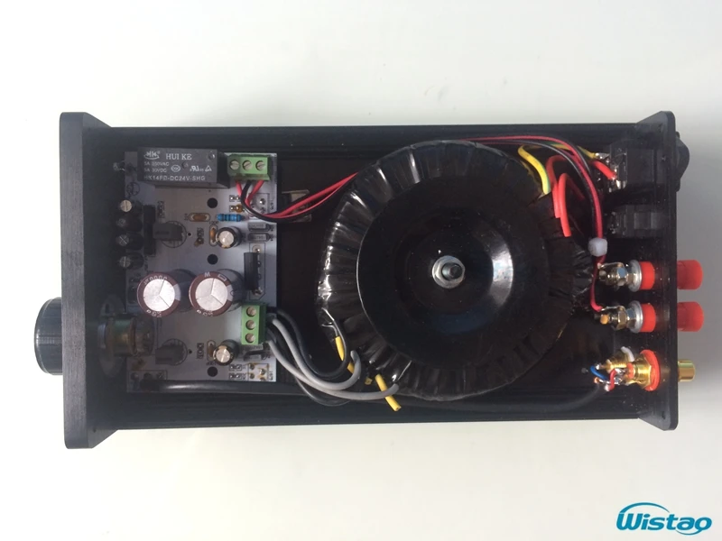 IWISTAO 2X20W Hi Fi усилитель стерео LM1875 мощности для настольного компьютера независимое