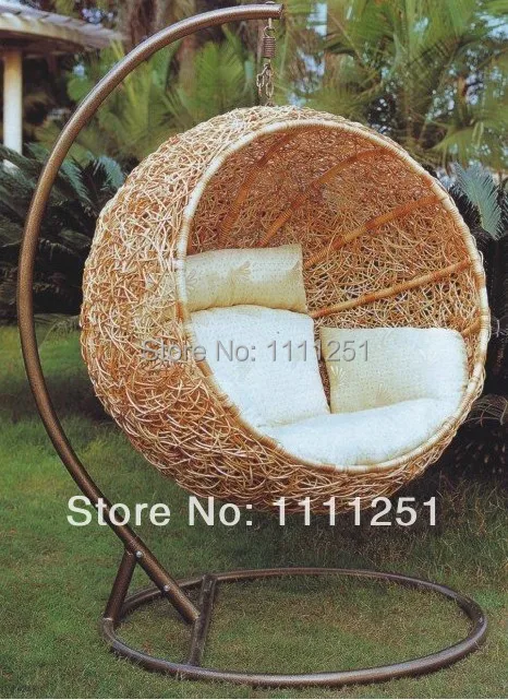 Ротанг сад качающиеся стул | Мебель