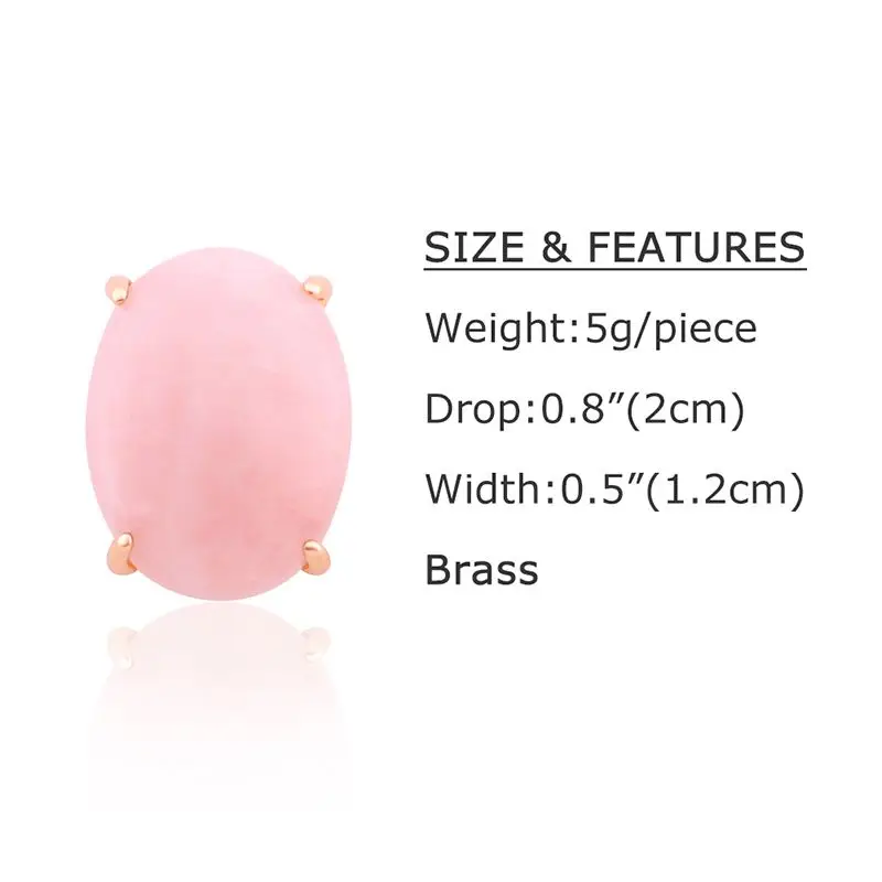 Женские серьги с фиолетовым опалом винтажные гвоздики из розового золота 585