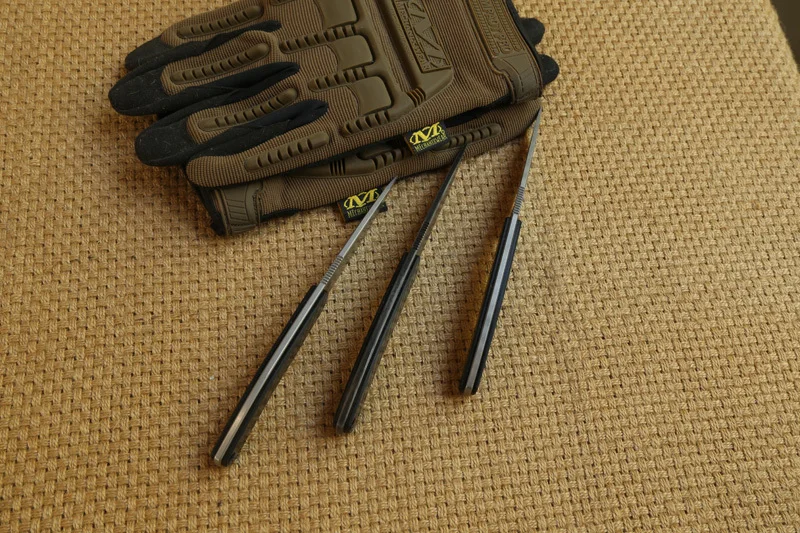 Прямой нож с фиксированным лезвием из дамасской стали DICORIA MG KYDEX тактический для