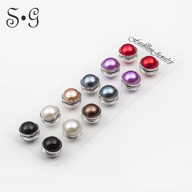 12 шт./Дюжина высокое качество уникальная жемчужная сильная Магнитная брошь