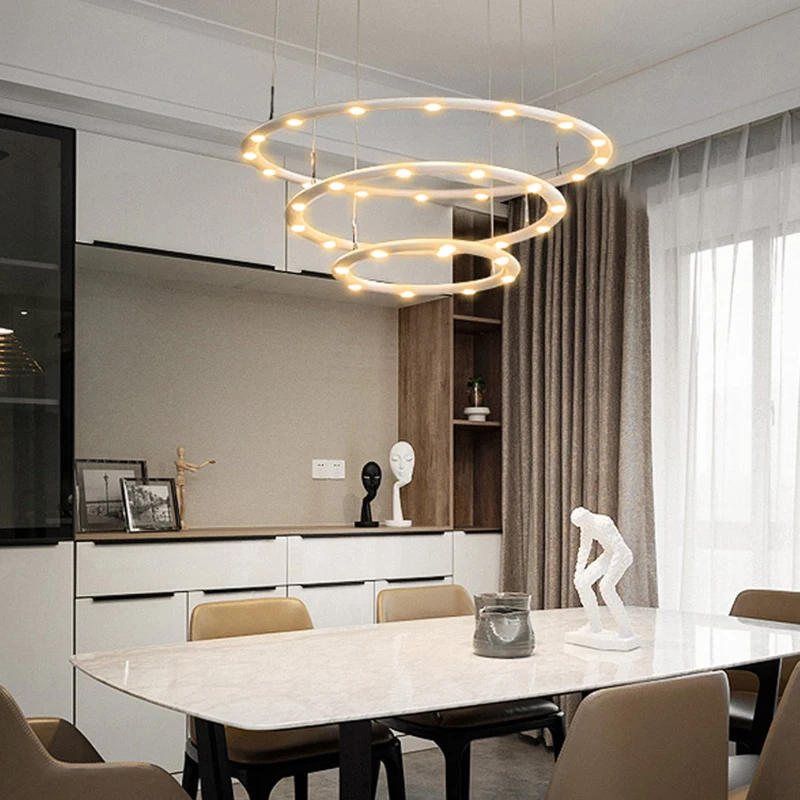 Новая креативная современная светодиодная Люстра для гостиной спальни столовой