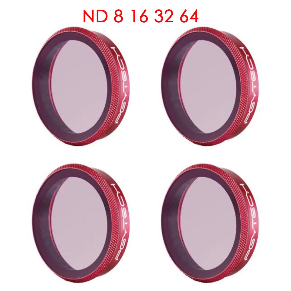 ND 8 16 32 64 PGYTECH для DJI Osmo экшн профессиональные фильтры для объективов UV CPL ND 8 16 32 64 поляризационные фильтры фильтр ND8 ND16 ND32 ND64 - Цвет: ND 8 16 32 64