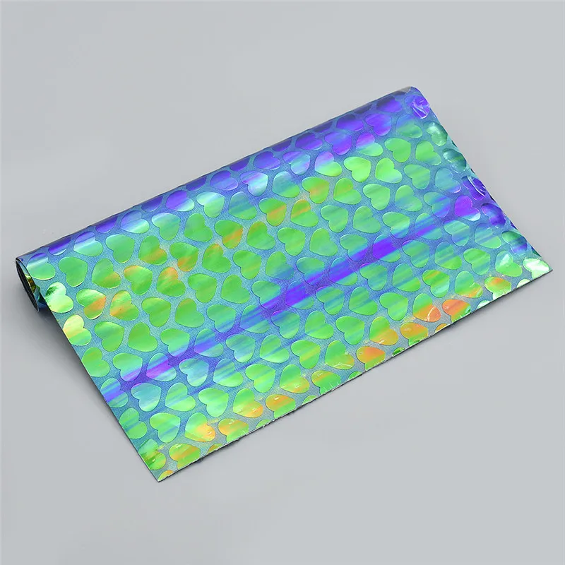 A4 21x29cm Multicolor Heart Printed PU Synthetic Leather For Bag Clothes Diy Sewing Garment Patchwork Materials | Дом и сад