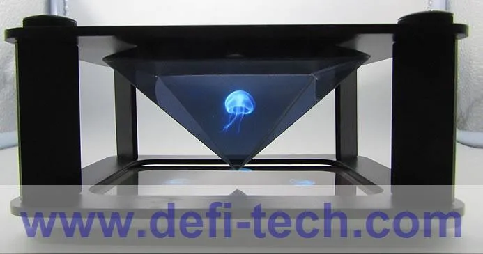 Dflabs DIY 3D голографическая проекционная пирамида для galaxy S4 iphone 4 5 5S 5C 6 Хацунэ Мику
