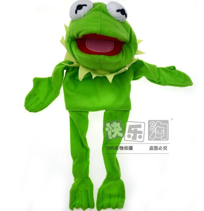Плюшевый Кермит|hand puppet|toys handsplush hand puppets |