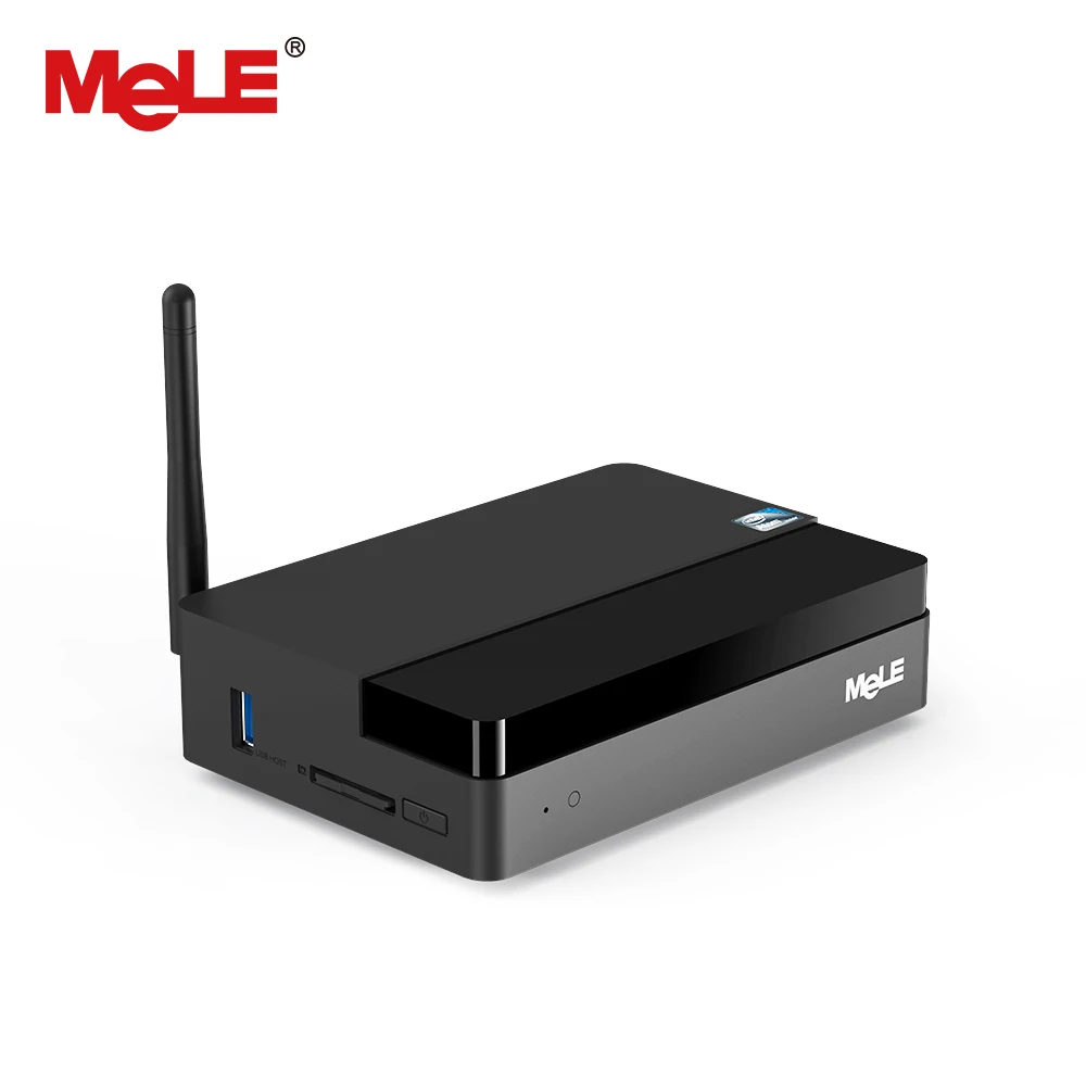 Fanless Windows 10 Mini PC MeLE PCG03 2G 32G Quad Core Intel Atom Z3735F HDMI VGA LAN WiFi USB Bluetooth Kensington Lock Slot | Компьютеры