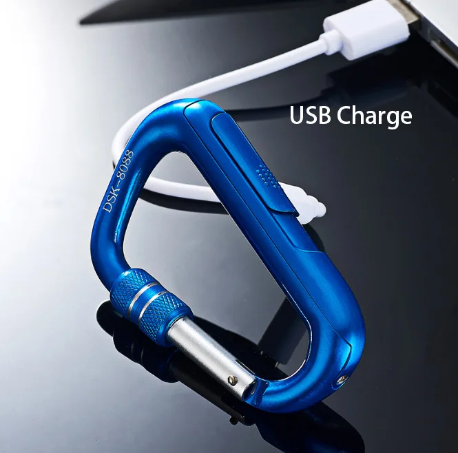 Вольфрамовая турбо USB Зажигалка для альпинизма, пешего туризма, индивидуального творчества, подарок, ветрозащитная электронная зажигалка