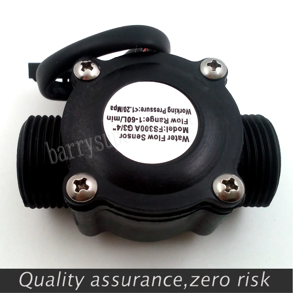 2 шт. датчик расхода воды для бассейна 1 60 л/мин G3/4 дюйма|flow meter|water meter flow metersflow sensor
