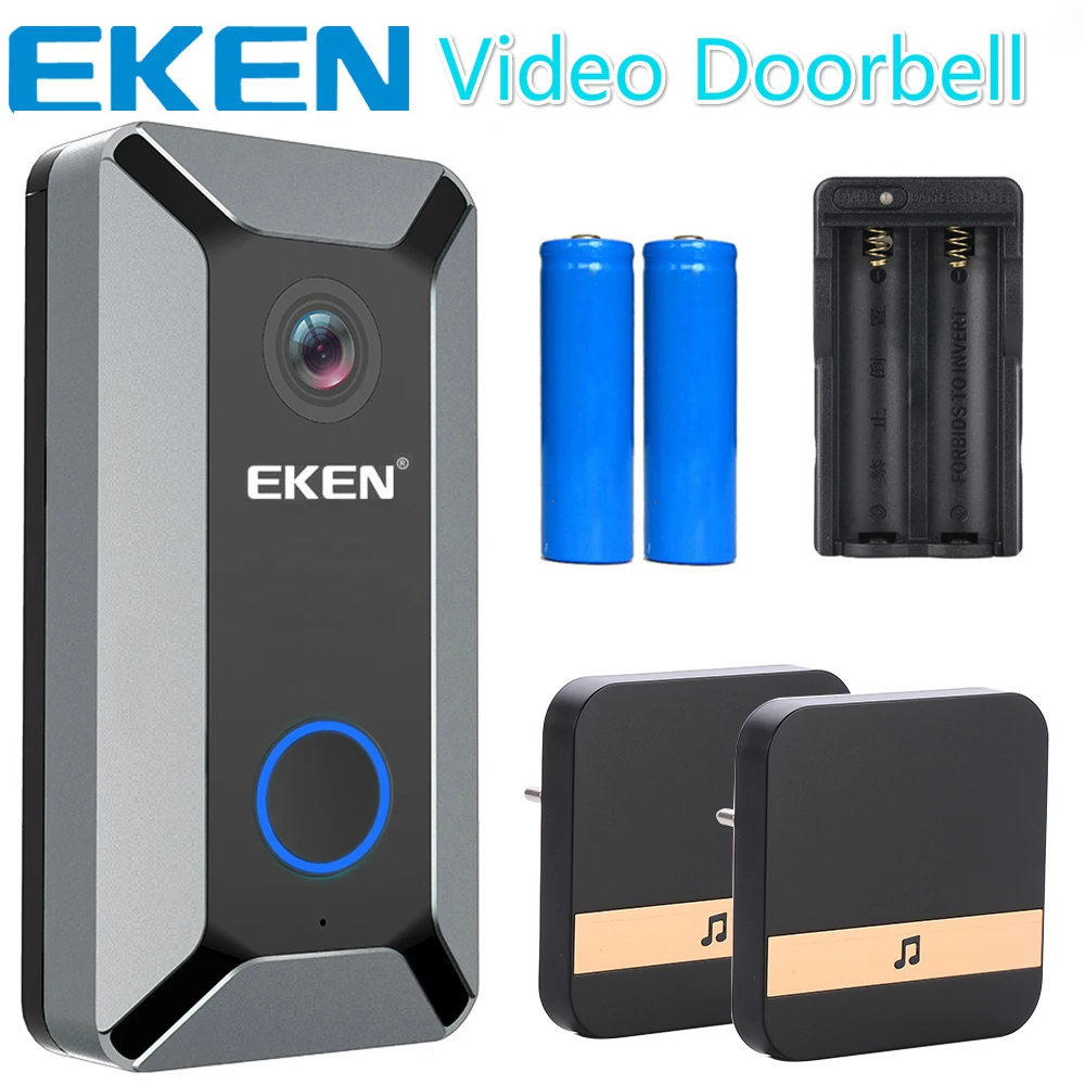 Умная беспроводная камера V6 720P Wi Fi видео с облачным хранилищем дверной звонок