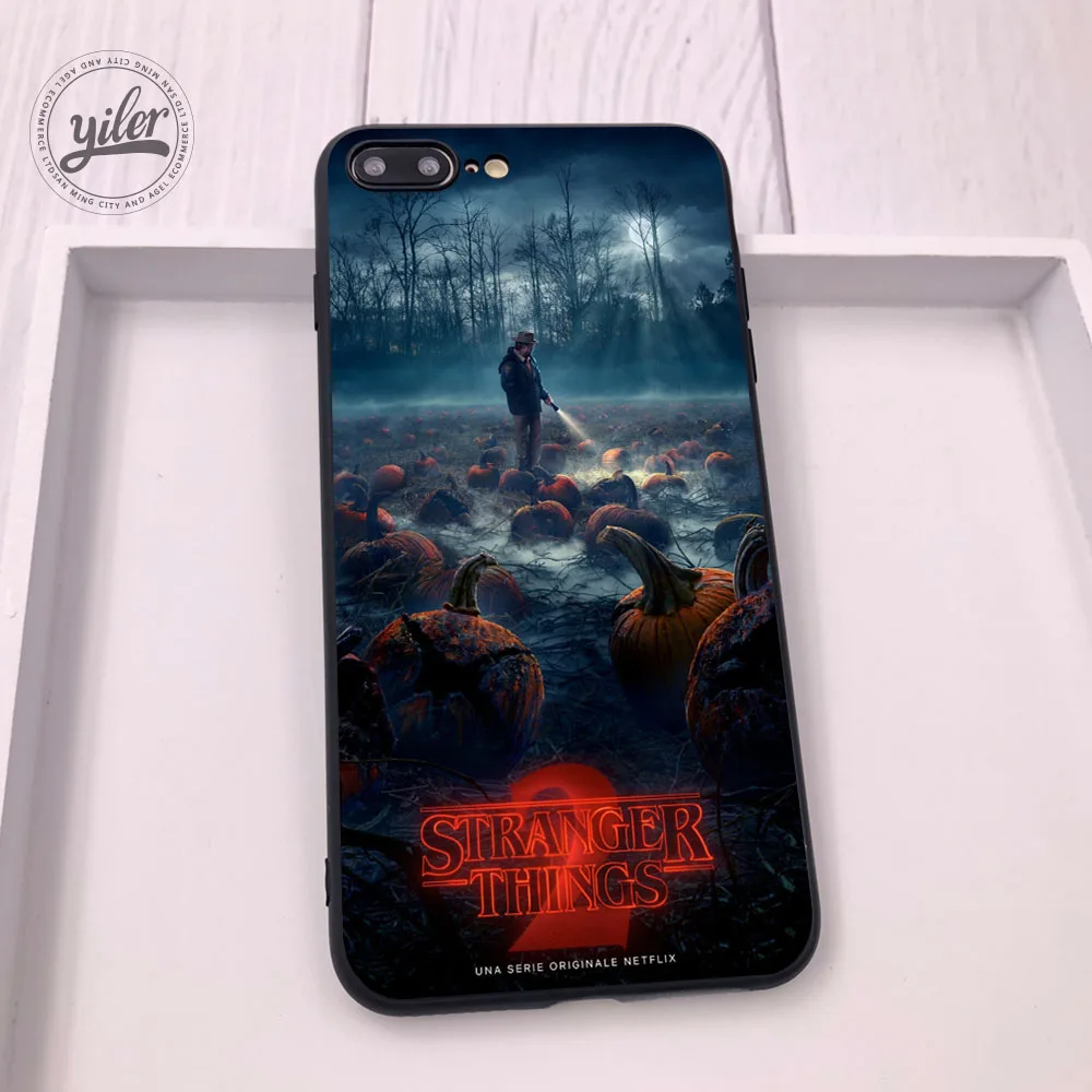 Coque чехол с принтом из сериала "очень странные дела" для iPhone 7 Plus 11 pro XS Max чехол для iPhone 5S, SE 6S 7 8 Plus чехол s для iPhone XR 6 7 8 Plus чехол - Цвет: 03