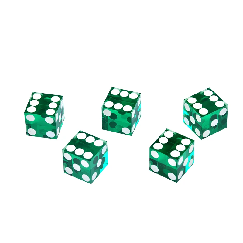 Акрил Dice 19 мм под прямым углом Германии кубики высокое качество прозрачный