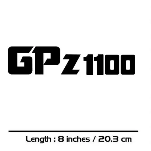 New Sales motorcycle bike Fuel tank Wheels Fairing notebook Luggage helmet MOTO Sticker decals For Kawasaki GPZ 1100 GPZ1100 | Автомобили