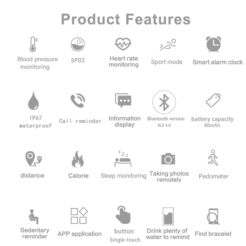 BANGWEI 2019 новые спортивные водостойкие умные часы мужские кровяное давление