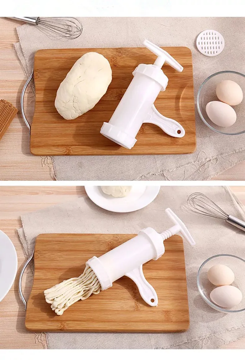1 шт. ручная лапша машина для изготовления пасты пластиковый пресс Spaetzle Maker OK