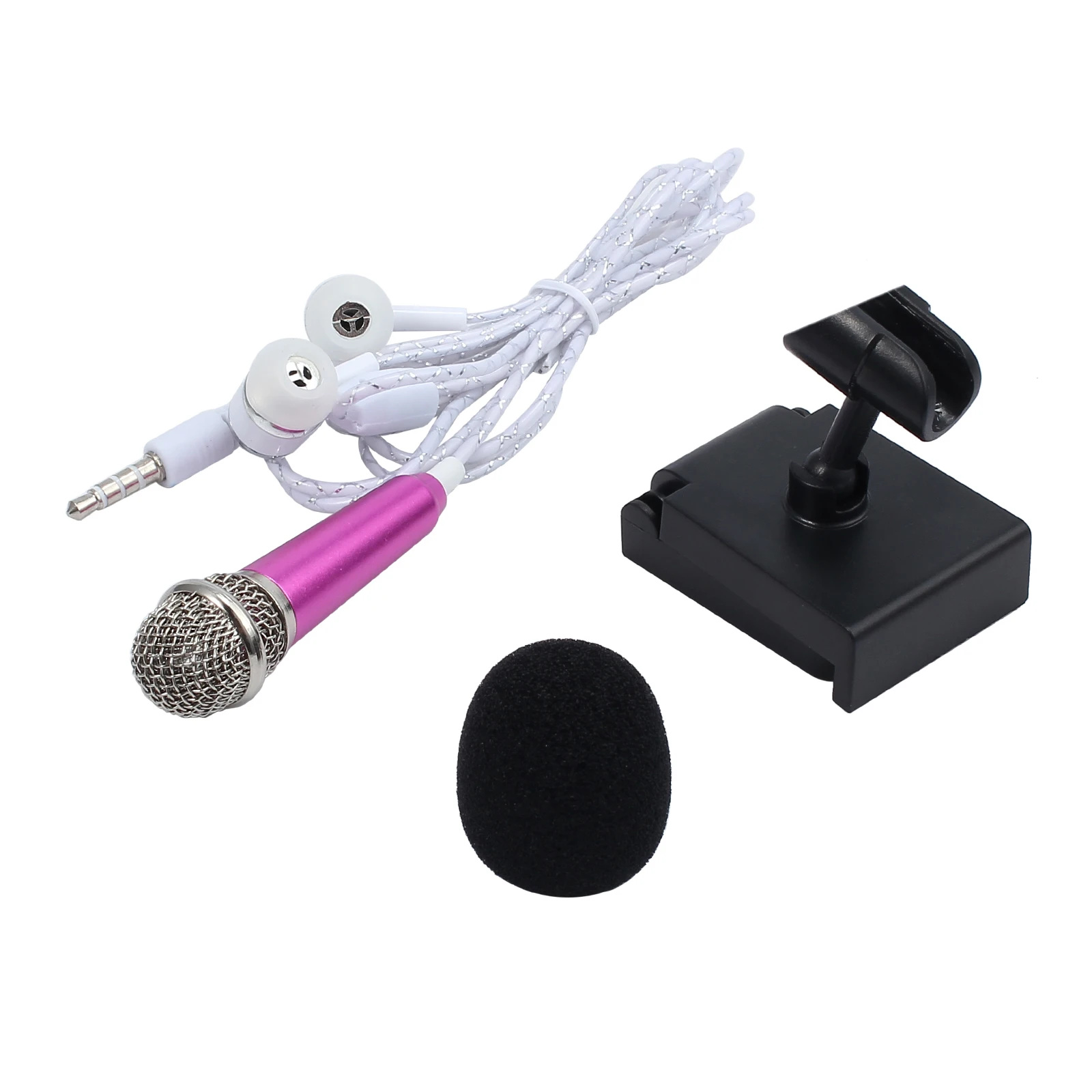 Proster мини умный микрофон для мобильного телефона ПК ноутбук чат пение караоке 3 5