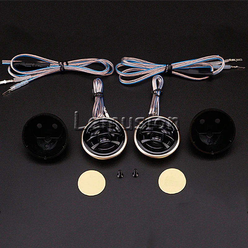 1 пара модифицированных автомобильных аудио динамиков 13 мм Шелковый