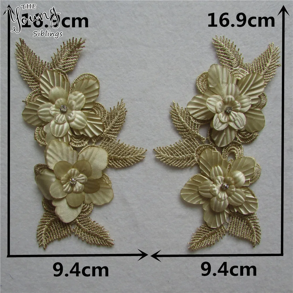 Высококачественное искусственное украшение сделай сам кружевной вырез швейный