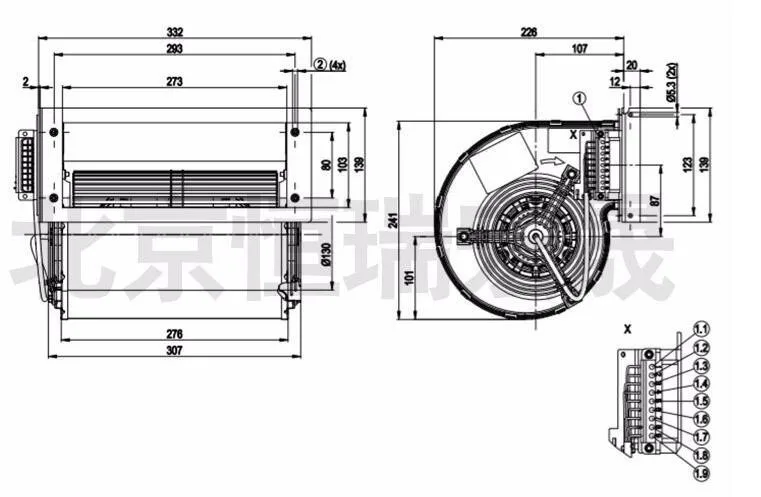 D2D160-BE02-11 ACS 800 вентилятор преобразователя частоты 2.2A 230V 700W центробежный вентилятор abb инверторный вентилятор
