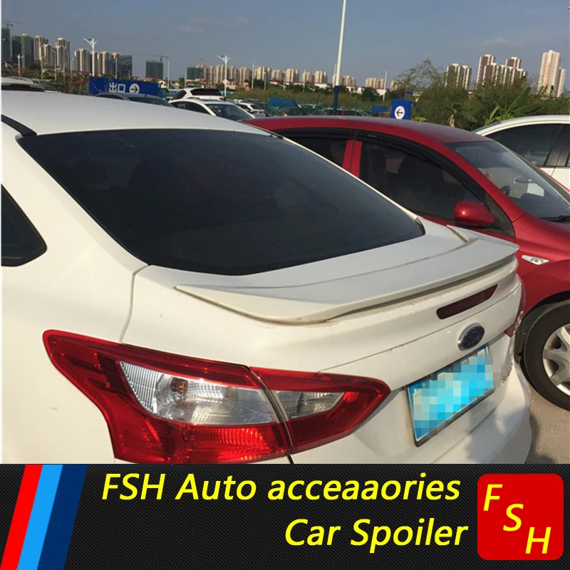 Спойлер для Ford Focus высокое качество ABS материал заднее крыло автомобиля