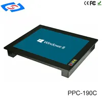 100% Well Tested 19" Fanless Touch Screen Embedded Panel PC With High Temperature Oxidation Aluminium Case Corrosion Resistance