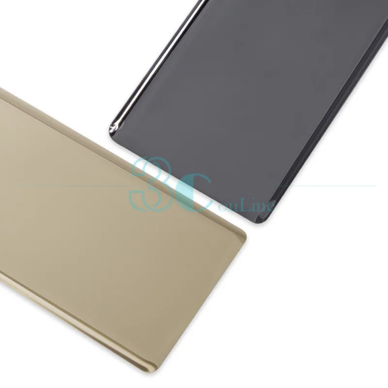 Для Samsung Galaxy Note 8 Задняя крышка батареи Стекло + пластиковый ПК для Note8 задняя