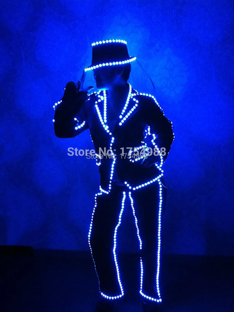 Светящийся костюм робот для вечеринок и бальных танцев|suit supply|suit upsuit suit |