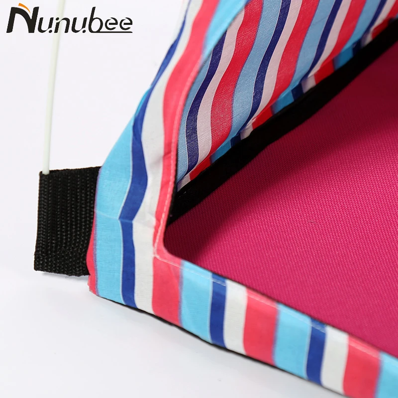 Nunubee Водонепроницаемая Портативная Складная полосатая палатка для питомцев дом